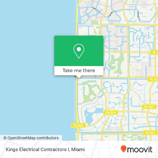 Kings Electrical Contractors I map