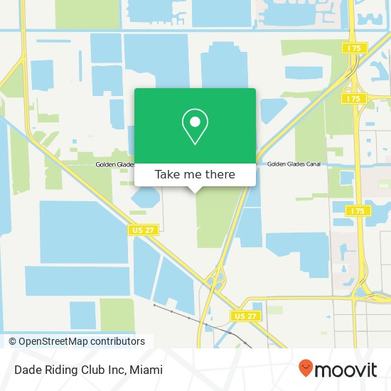 Dade Riding Club Inc map