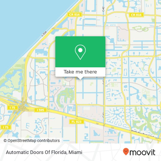 Automatic Doors Of Florida map