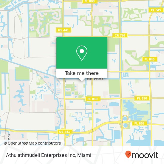 Athulathmudeli Enterprises Inc map