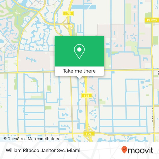 Mapa de William Ritacco Janitor Svc