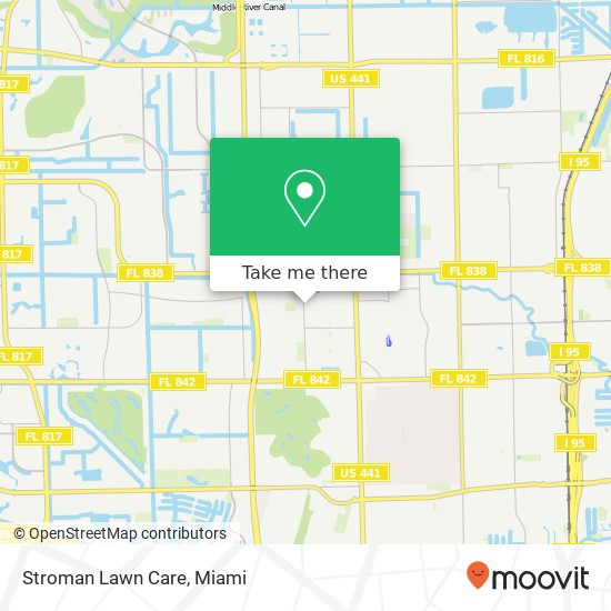 Stroman Lawn Care map