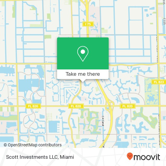 Mapa de Scott Investments LLC