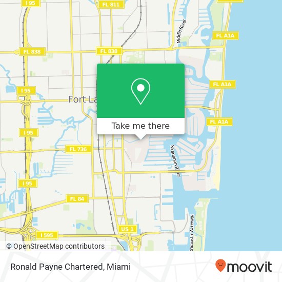 Ronald Payne Chartered map