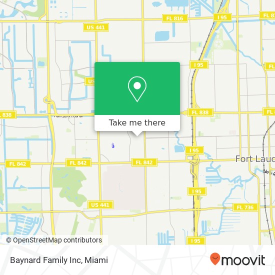 Baynard Family Inc map