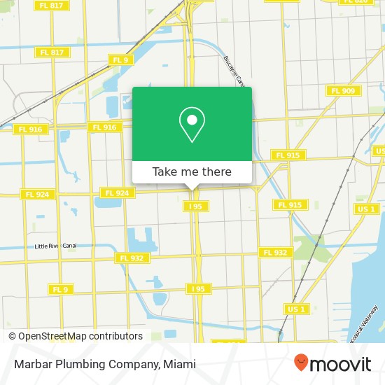 Mapa de Marbar Plumbing Company