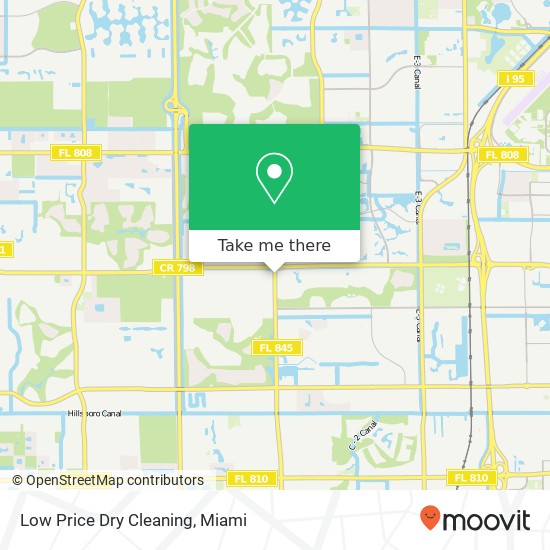 Low Price Dry Cleaning map