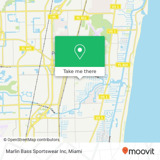 Marlin Bass Sportswear Inc map