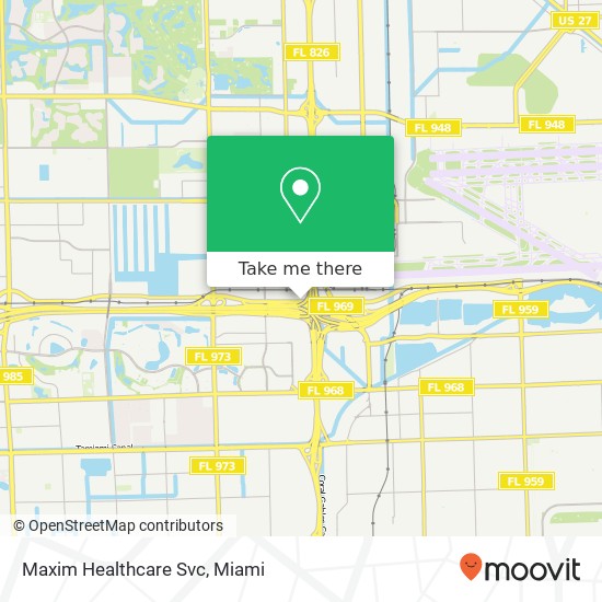 Maxim Healthcare Svc map