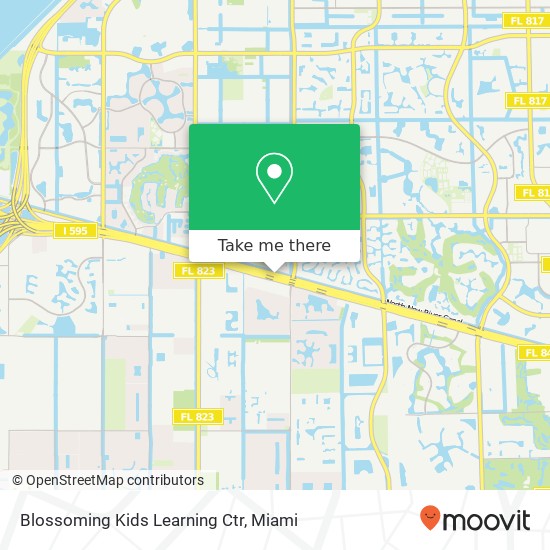 Mapa de Blossoming Kids Learning Ctr