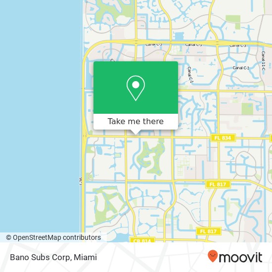 Mapa de Bano Subs Corp