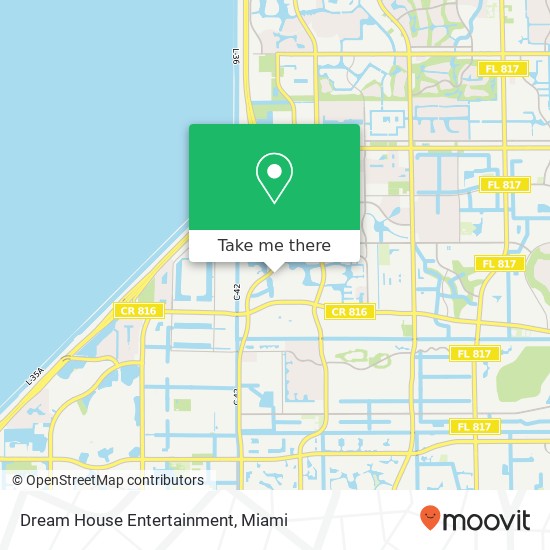 Dream House Entertainment map