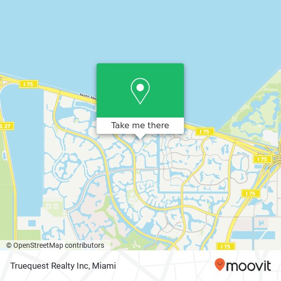 Truequest Realty Inc map