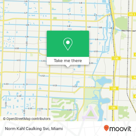 Mapa de Norm Kahl Caulking Svc