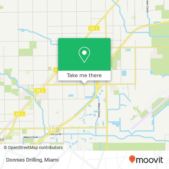 Donnies Drilling map