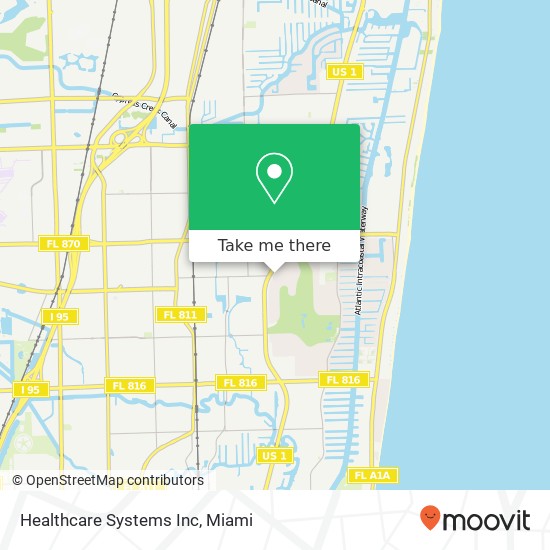 Mapa de Healthcare Systems Inc