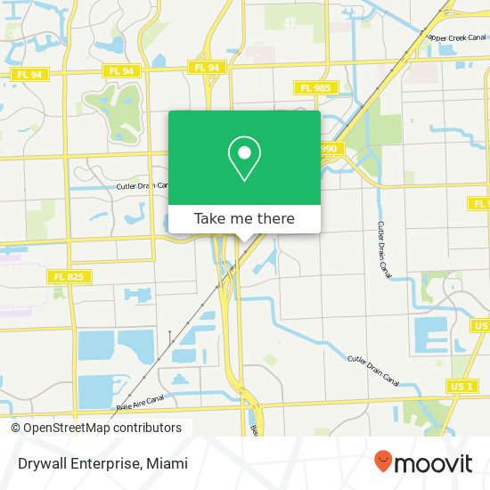 Drywall Enterprise map