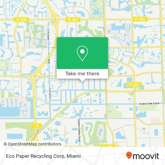 Mapa de Eco Paper Recycling Corp