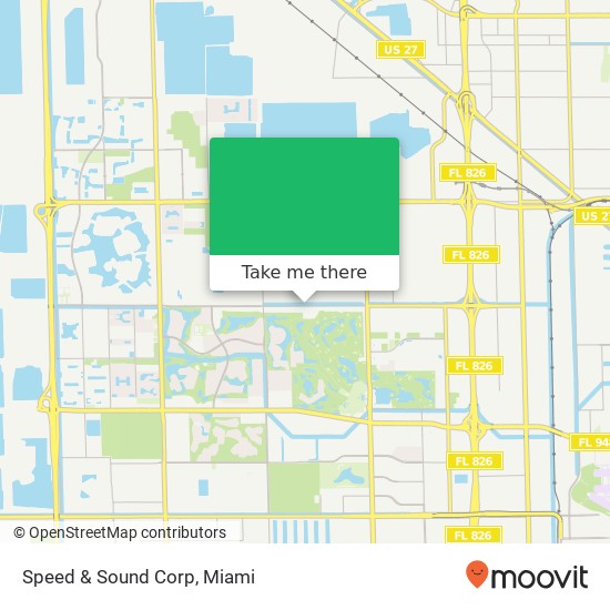 Mapa de Speed & Sound Corp