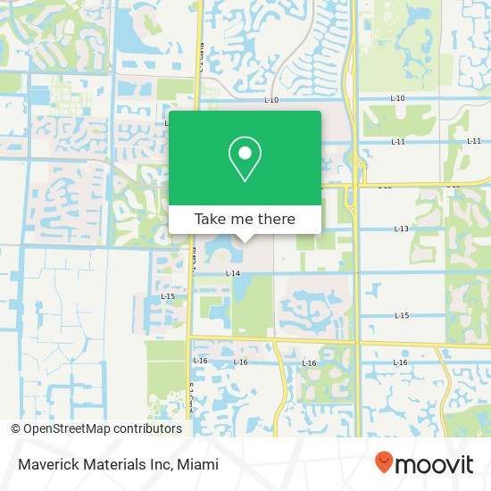 Maverick Materials Inc map