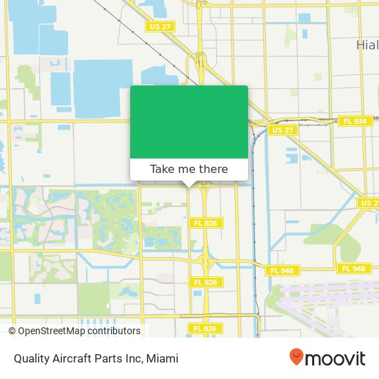 Quality Aircraft Parts Inc map