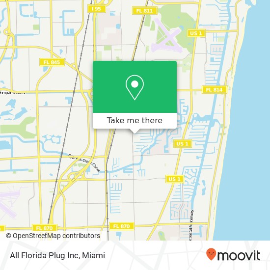 All Florida Plug Inc map
