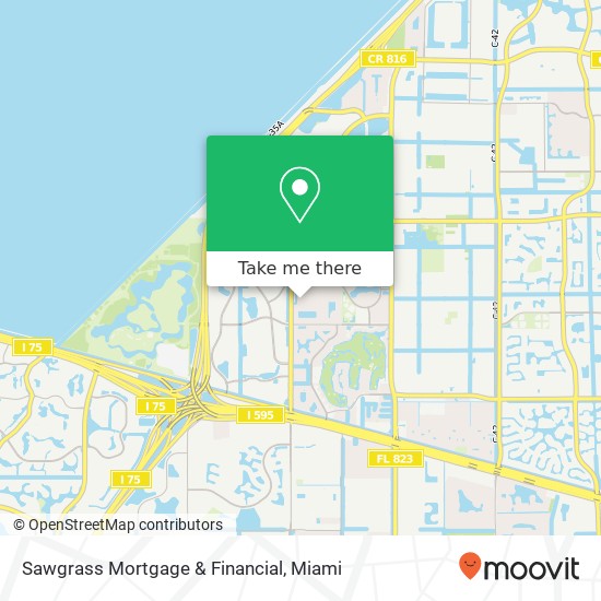 Mapa de Sawgrass Mortgage & Financial