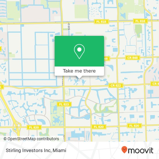 Mapa de Stirling Investors Inc