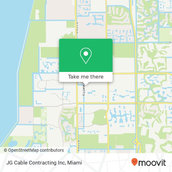 Mapa de JG Cable Contracting Inc