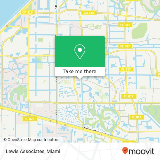 Lewis Associates map