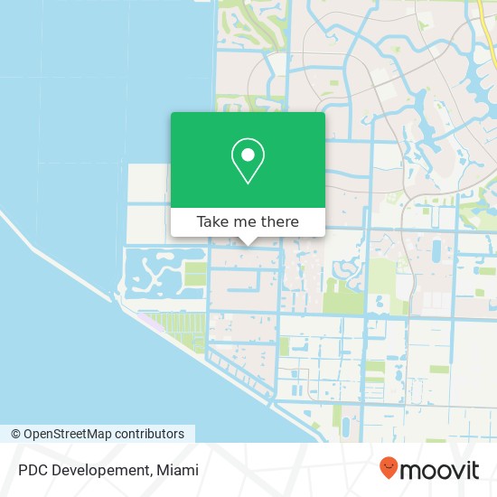 PDC Developement map