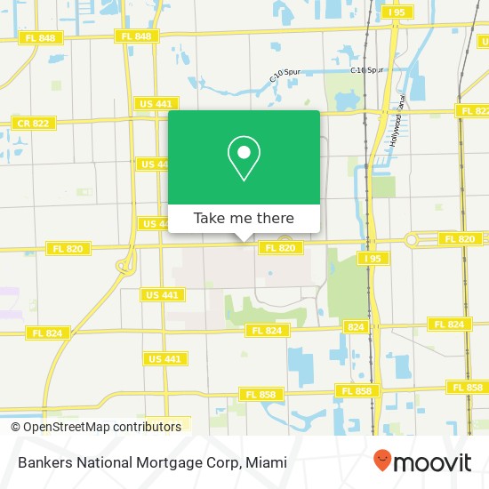 Bankers National Mortgage Corp map