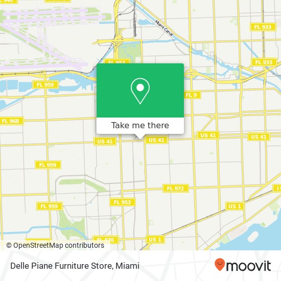 Delle Piane Furniture Store map