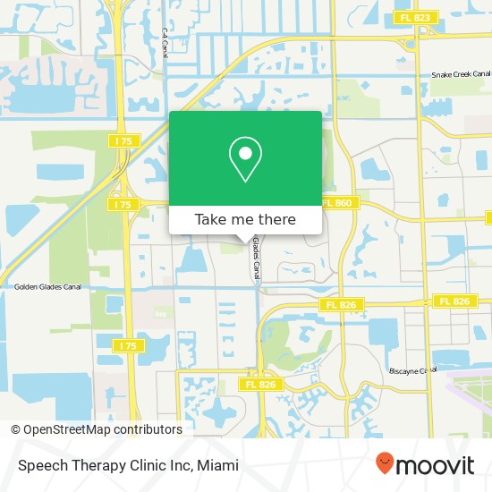 Speech Therapy Clinic Inc map