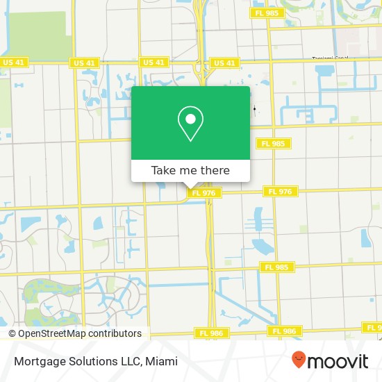 Mortgage Solutions LLC map