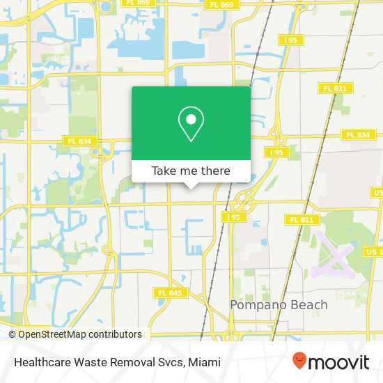 Healthcare Waste Removal Svcs map