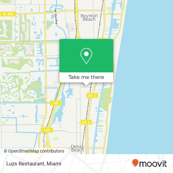 Mapa de Luzs Restaurant