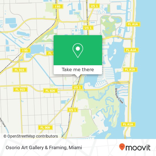 Osorio Art Gallery & Framing map