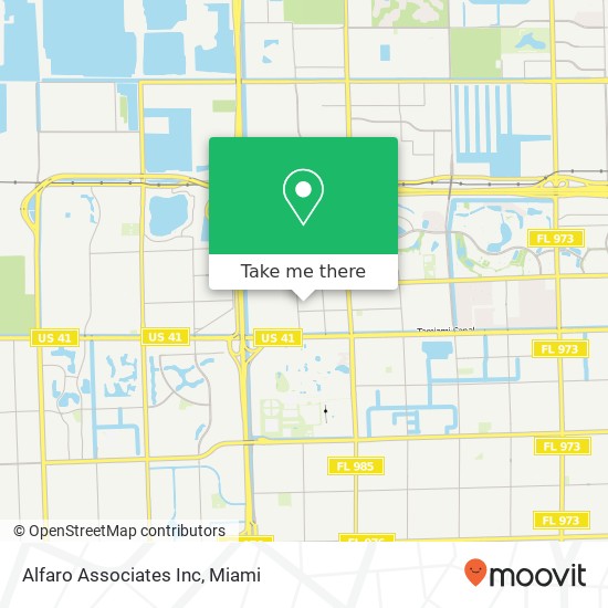 Alfaro Associates Inc map