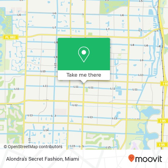 Alondra's Secret Fashion map