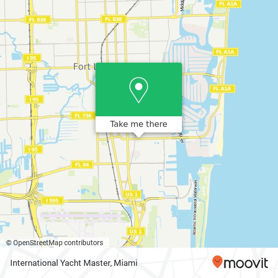 Mapa de International Yacht Master