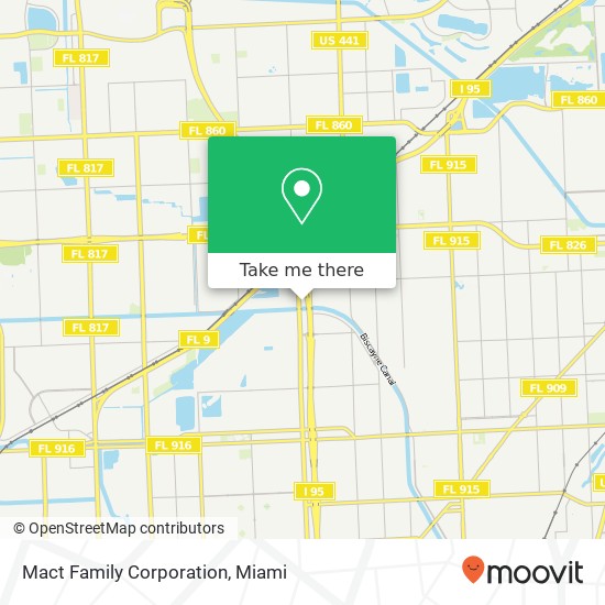 Mact Family Corporation map