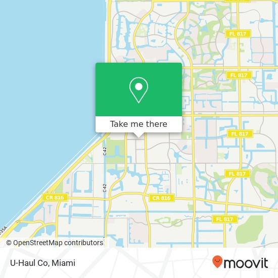 U-Haul Co map