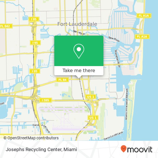 Josephs Recycling Center map
