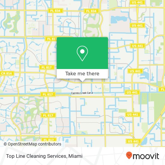 Mapa de Top Line Cleaning Services