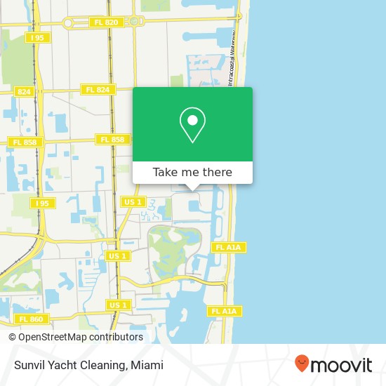 Mapa de Sunvil Yacht Cleaning