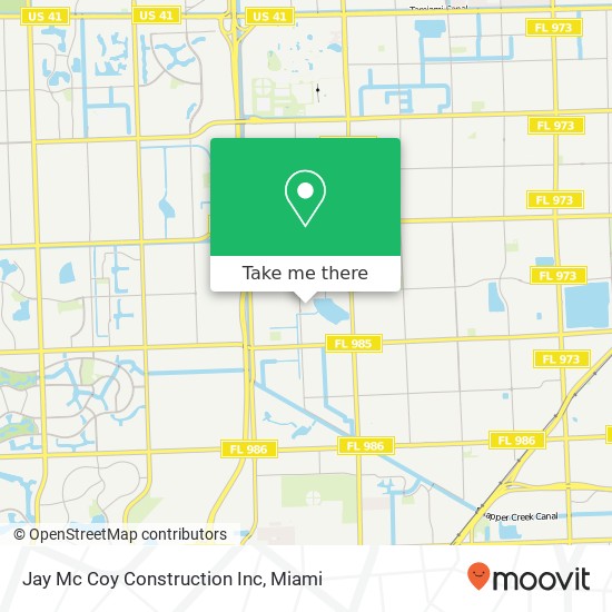 Mapa de Jay Mc Coy Construction Inc