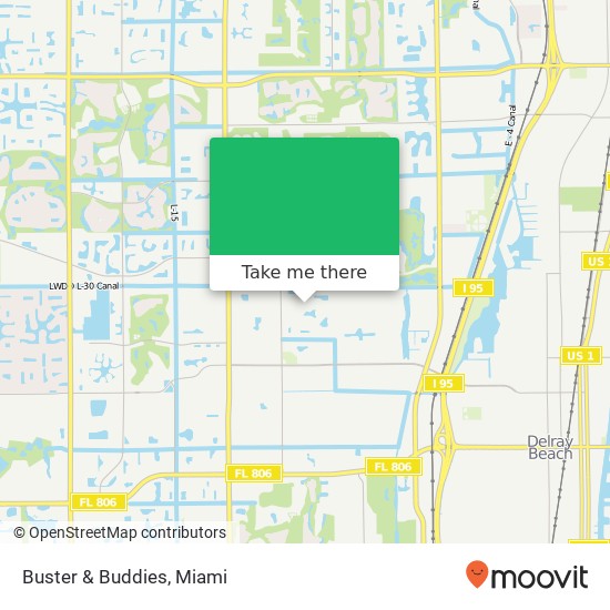 Buster & Buddies map