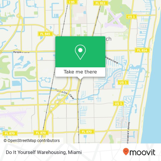 Do It Yourself Warehousing map