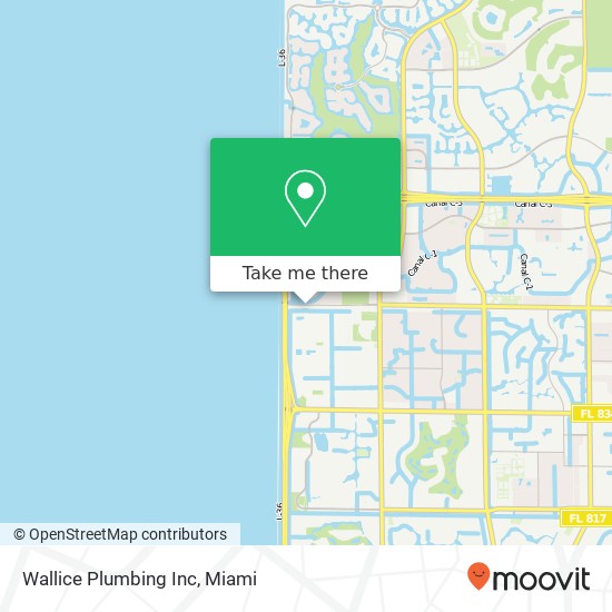 Wallice Plumbing Inc map